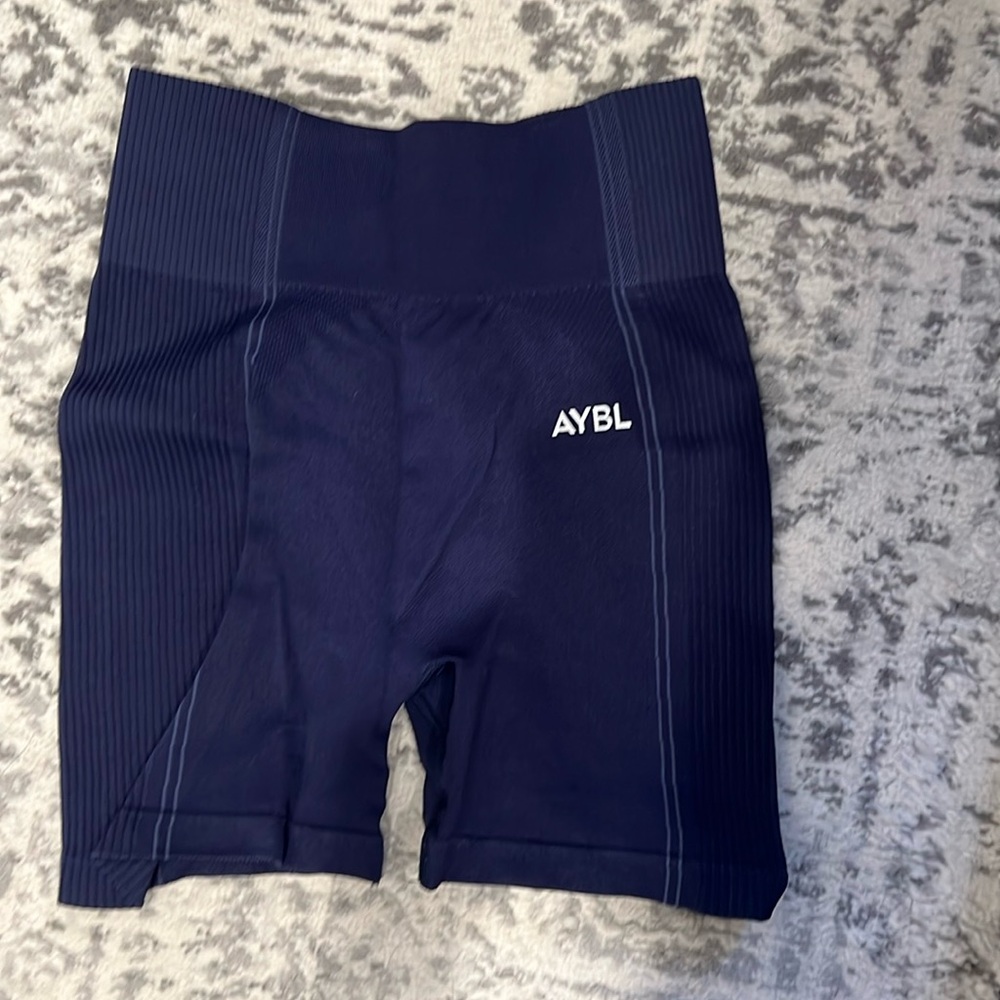 AYBL navy shorts.